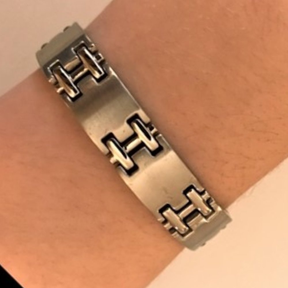 Men's Stainless Steel Link Wristband